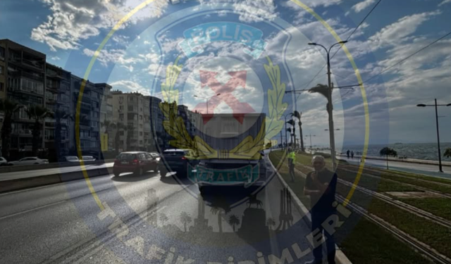 İzmir’de sürücülere uyarı: Arızalı araç trafiği yoğunlaştırdı