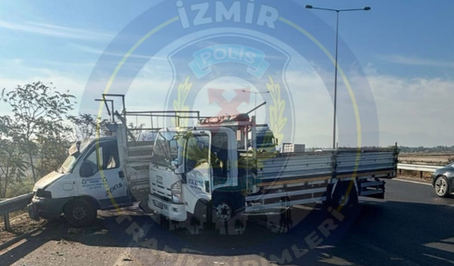 Menemen'e gidecekler dikkat: İki şerit trafiğe kapatıldı!