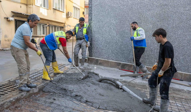 Bornova’da yol çalışmaları Serintepe’ye taşındı