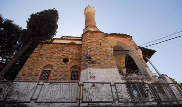 Tire'deki 642 yıllık Narin Cami için koruma kalkanı