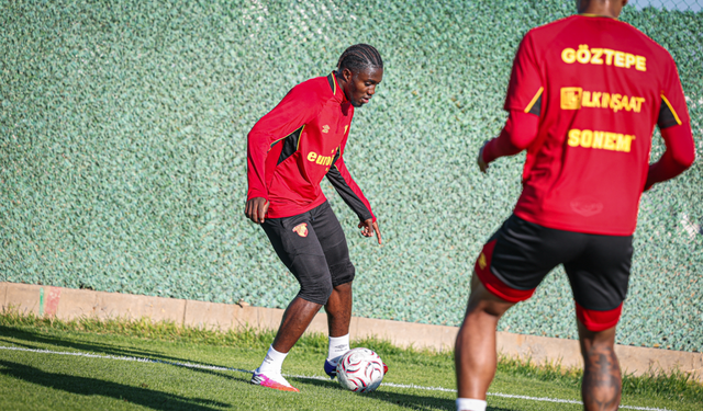 Göztepe, Çorum FK maçının hazırlıklarına başladı