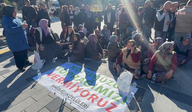 Uşak'ta GES’e karşı çıkan 8 kişi gözaltına alındı: Kadınlardan şehir merkezinde oturma eylemi