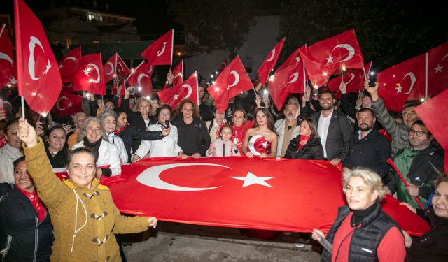 Güzelbahçe’de Cumhuriyet coşkusu gün boyu sürdü