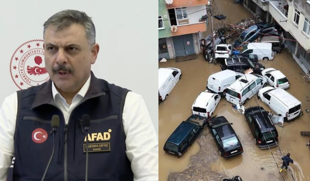 İçişleri Bakanı Mustafa Çiftçi açıkladı: Sel felaketinde 6 kişi kayıp