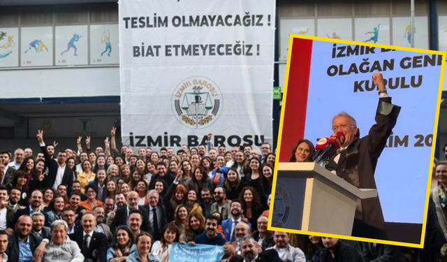 İzmir Baro Başkanı Sefa Yılmaz’dan veda konuşması: Bu mücadelede yer almak onurdur