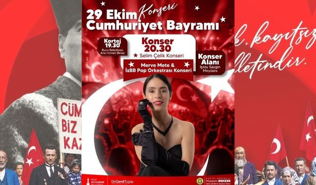 Buca Cumhuriyet Bayramı coşkusuna hazır
