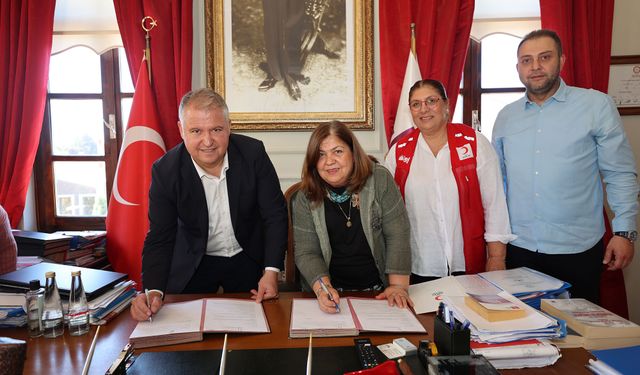 Türk Kızılayı Urla Şubesi’nden sosyal dayanışmayı güçlendirecek iş birliği