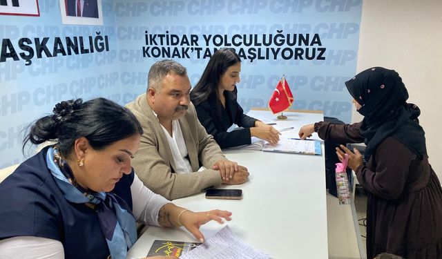 CHP Konak’ta kadın üye hareketliliği: 104 yıldır kimsesizlerin kimsesiyiz!