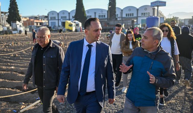 Sıfır Karbon kent bostanı hayata geçti… Eşki: Avrupa’da olsa beğenirdiniz