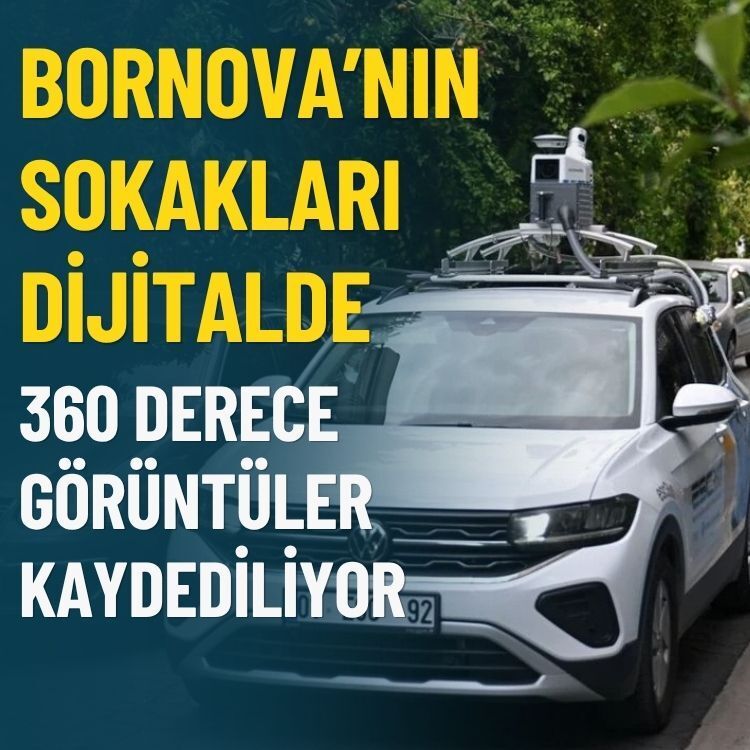 Bornova'nın sokakları dijitalde