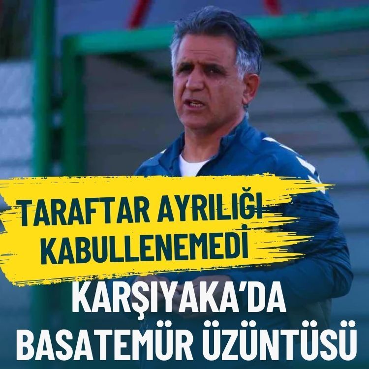 Karşıyaka’da Burhanettin Basatemür üzüntüsü: Taraftar ayrılığı kabullenemedi