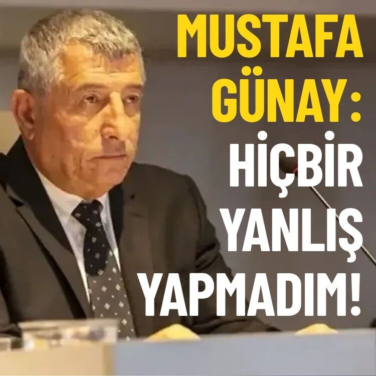 Tutuklu Güzelbahçe Belediye Başkanı Mustafa Günay: Hiçbir zaman yanlış yapmadım!