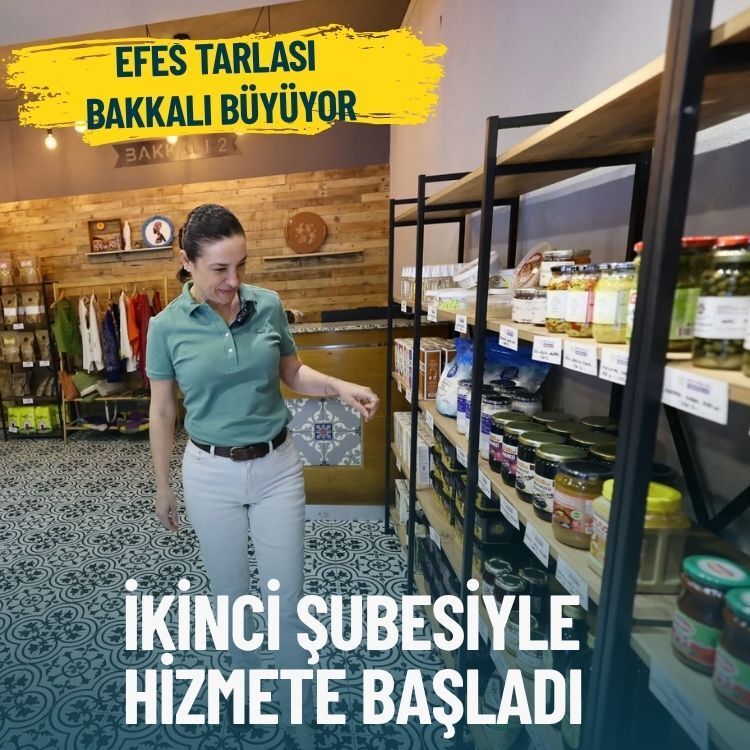 Efes Tarlası Bakkalı ikinci şubesiyle hizmete başladı