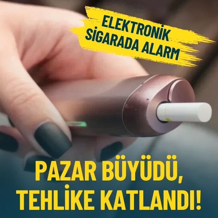 Elektronik sigarada alarm: Pazar büyüdü, tehlike katlandı!