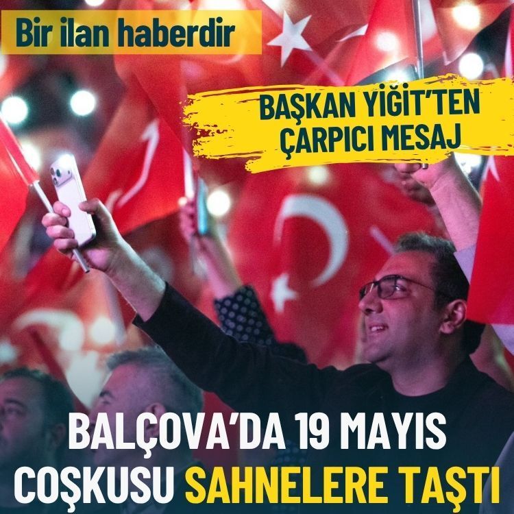 19 Mayıs coşkusu Balçova’da meydanlardan sahnelere taştı