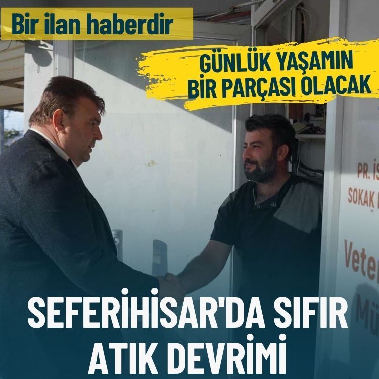 Seferihisar'da sıfır atık devrimi