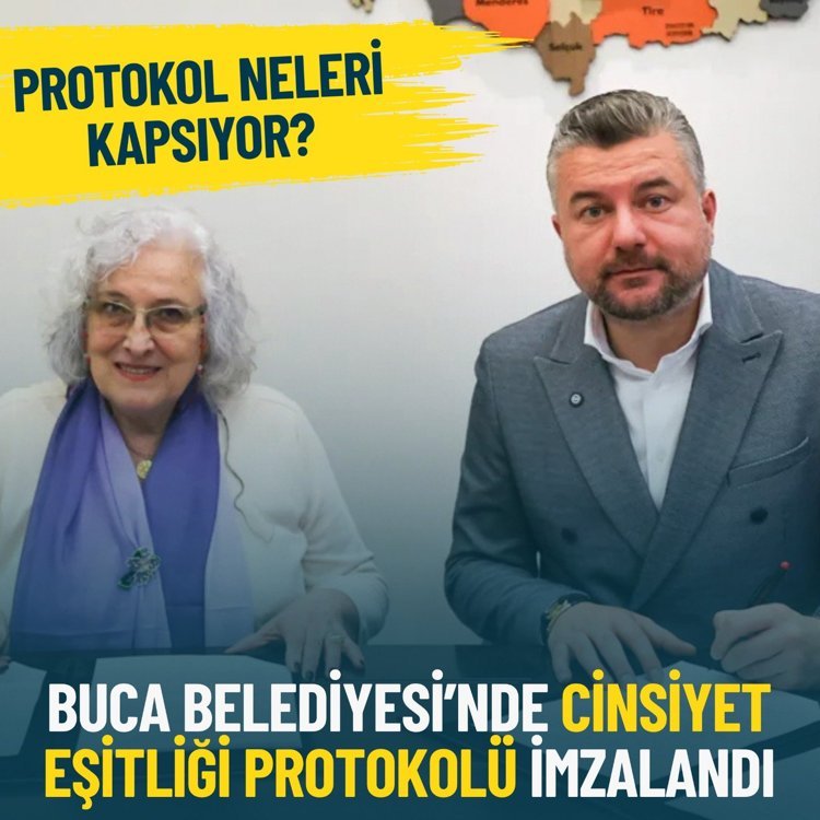 Buca Belediyesi’nde cinsiyet eşitliği protokolü imzalandı
