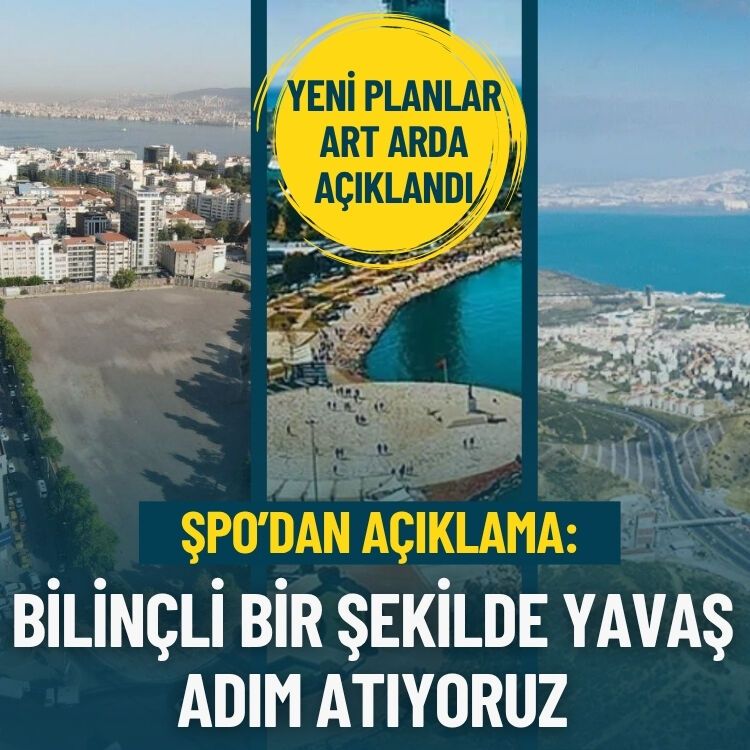 Planlar art arda yayımlandı... ŞPO'dan açıklama: Bilinçli bir şekilde yavaş adım atıyoruz