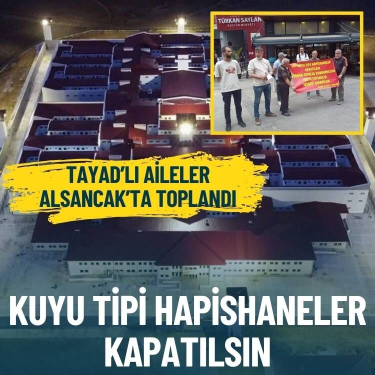 TAYAD’lı aileler Alsancak’ta toplandı: Kuyu tipi hapishaneler kapatılsın