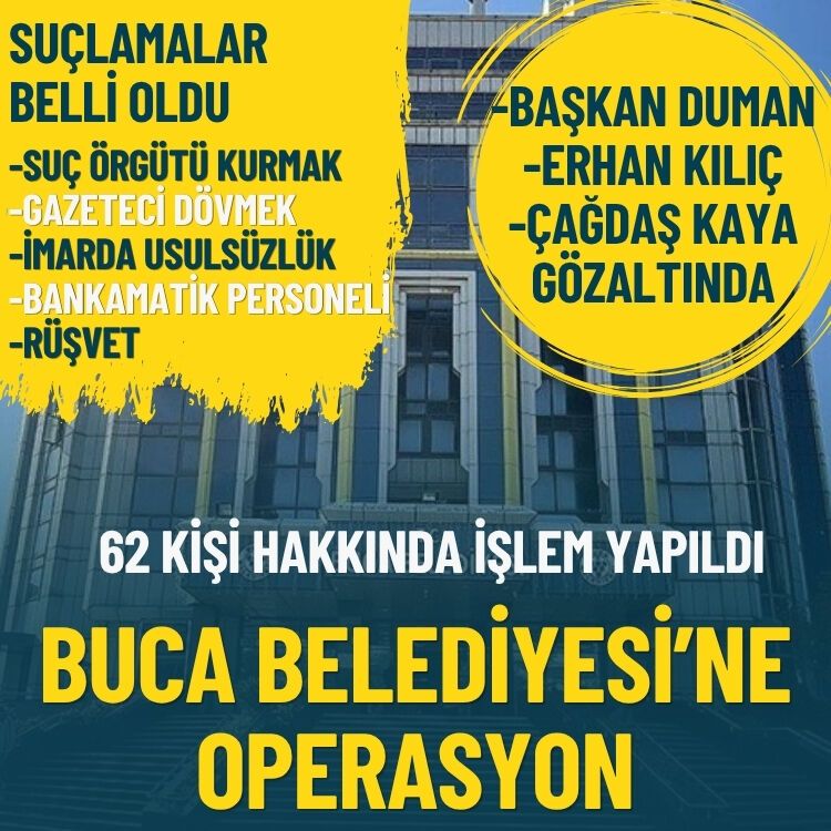 Buca Belediyesi'ne operasyon... Çok sayıda gözaltı var