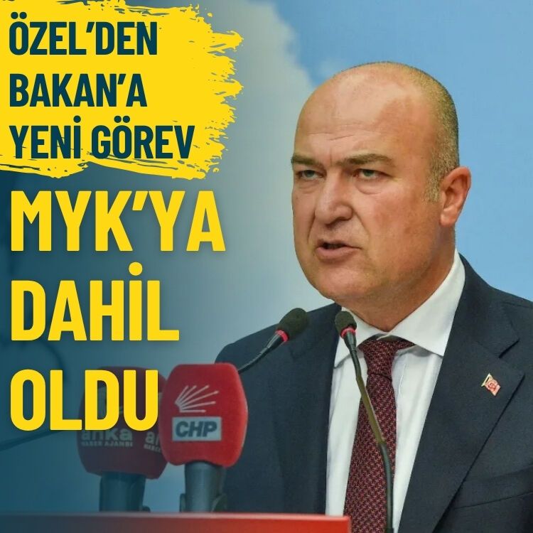 MYK’ya dahil oldu… Özel’den Bakan’a yeni görev