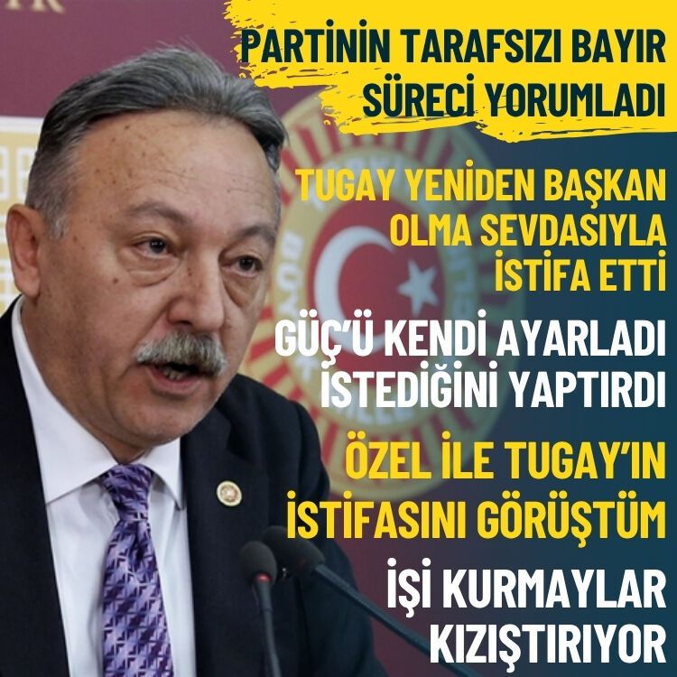Partinin tarafsızı Bayır 'mutlak butlan' sürecini yorumladı