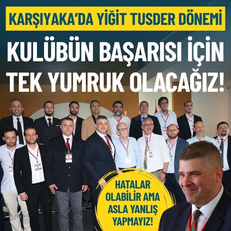 Karşıyaka’da yeni başkan Tusder: Tek yumruk olacağız!