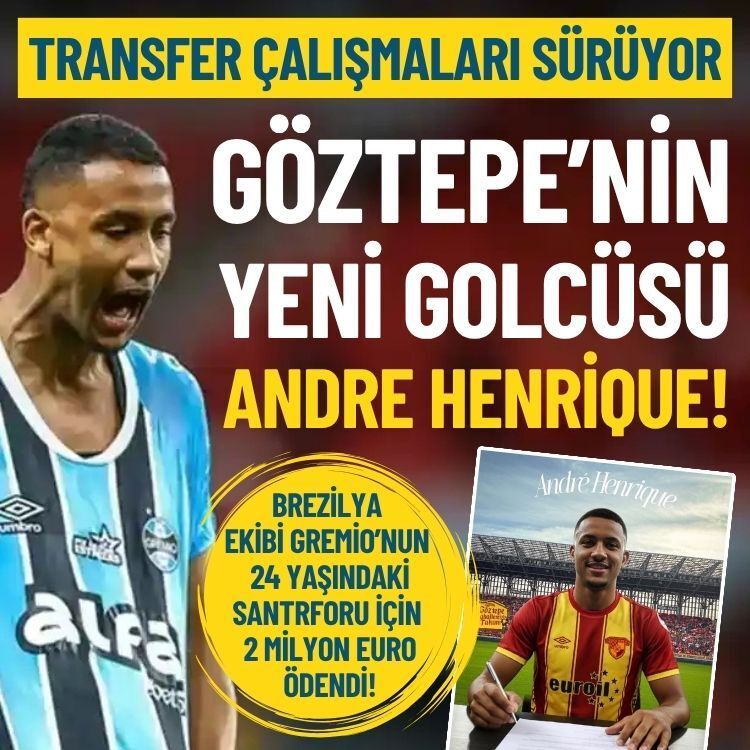 Transfer çalışmaları sürüyor: Göz-Göz’ün yeni golcüsü Andre Henrique!