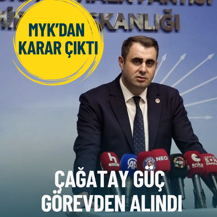 MYK’dan karar çıktı: Çağatay Güç görevden alındı