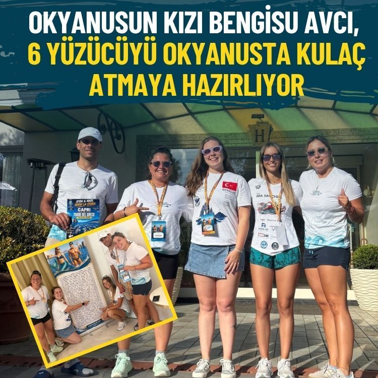 Okyanusun kızı Bengisu Avcı, 6 yüzücüyü kulaç atmaya hazırlıyor