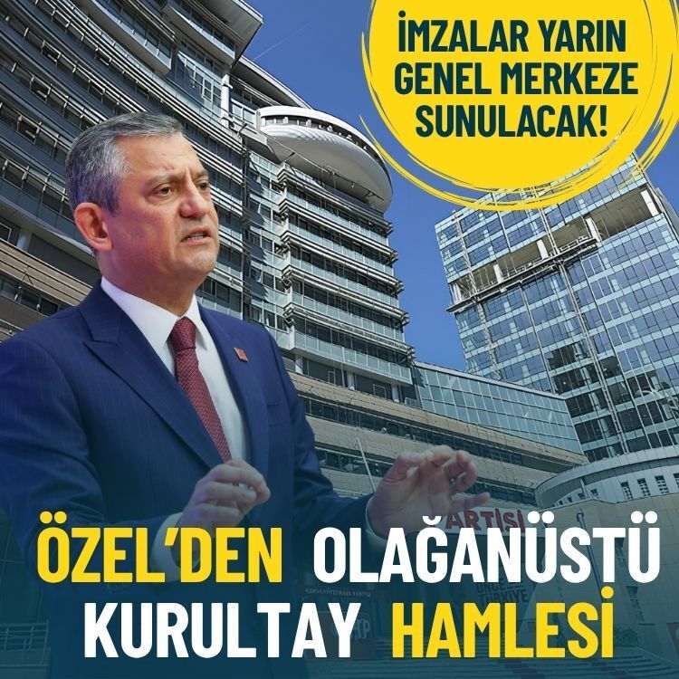 CHP’de kurultay için toplanan imzalar yarın genel merkeze sunulacak