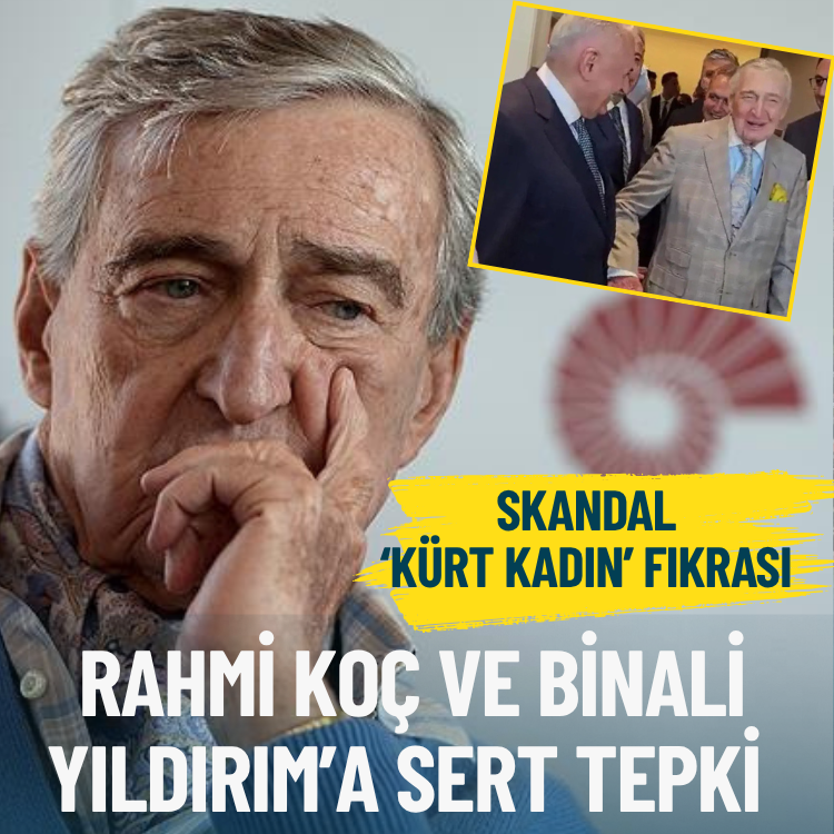 İzmir’deki açılışta skandal ‘Kürt kadın’ fıkrası: Rahmi Koç ve Binali Yıldırım’a sert tepki
