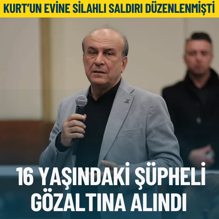 CHP’li meclis üyesi Kurt'un evine silahlı saldırda 1 gözaltı