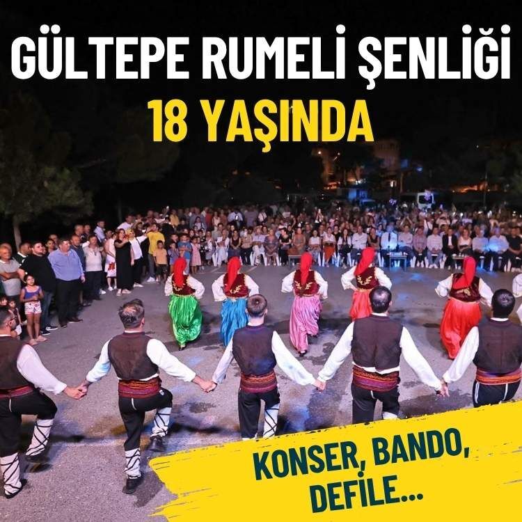 Gültepe Rumeli Şenliği 18 yaşında