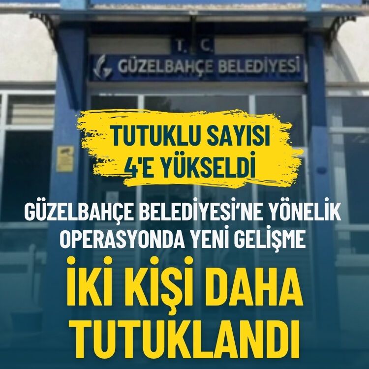 Güzelbahçe Belediyesi operasyonunda yeni gelişme... İki kişi daha tutuklandı