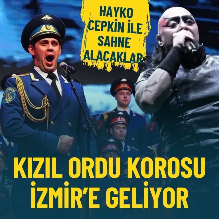 Kızıl Ordu Korosu İzmir’e geliyor: Hayko Cepkin ile sahne alacaklar