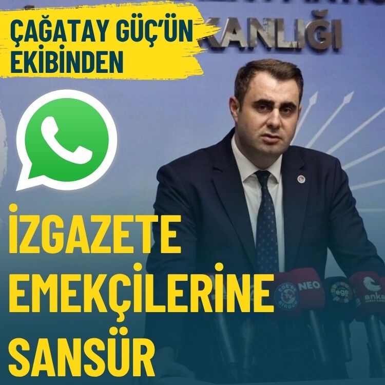 Çağatay Güç’ün ekibinden İz Gazete emekçilerine sansür