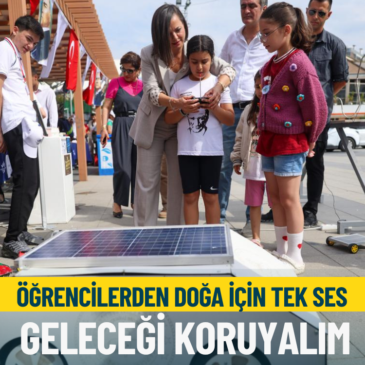 Öğrencilerden doğa için tek ses: Geleceği koruyalım