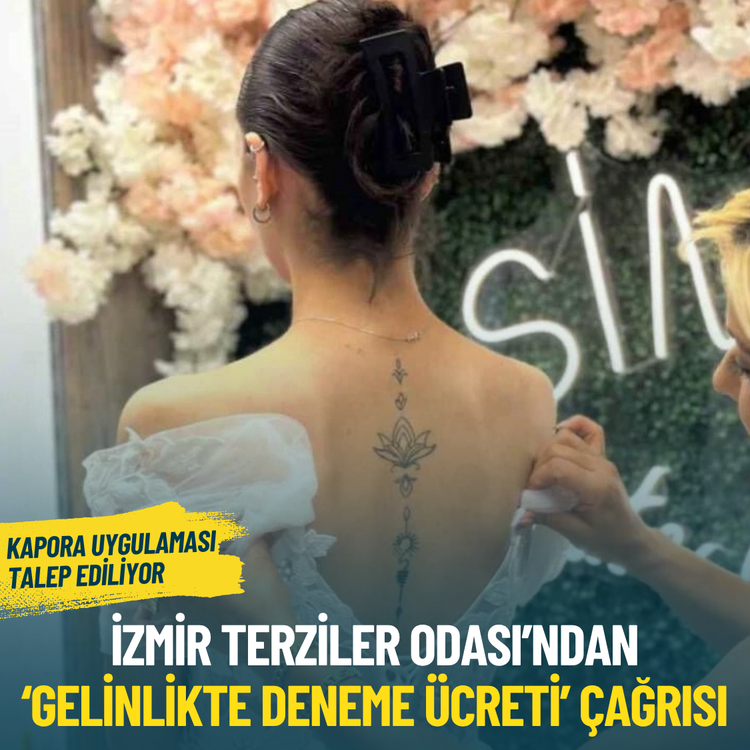 İzmir Terziler Odası’ndan ‘gelinlikte deneme ücreti’ çağrısı