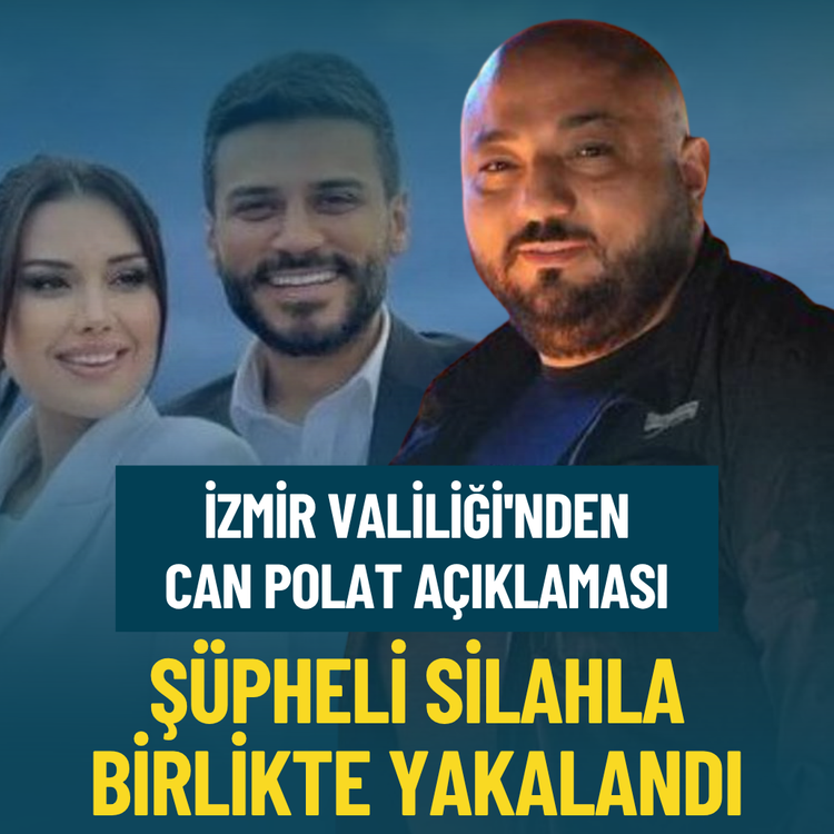 İzmir Valiliği'nden Can Polat açıklaması: Şüpheli silahla birlikte yakalandı