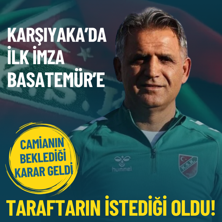 Karşıyaka’da ilk imza Basatemür’e: Taraftarın istediği oldu!