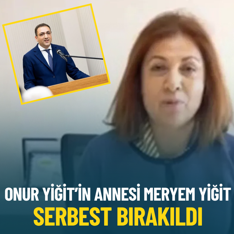 Onur Yiğit'in annesi serbest bırakıldı
