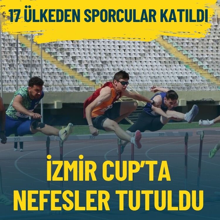 17 ülkeden sporcular katıldı… İzmir Cup’ta nefesler tutuldu