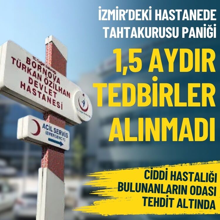 İzmir’deki hastanede tahtakurusu paniği… 1,5 aydır çözülmedi