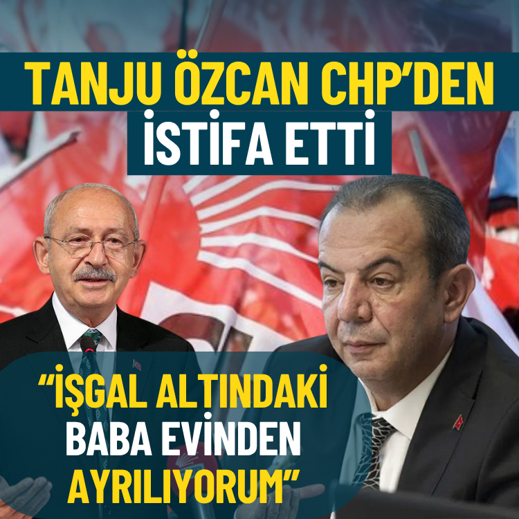 İhraç talebiyle disipline sevk edilen Tanju Özcan CHP’den istifa etti