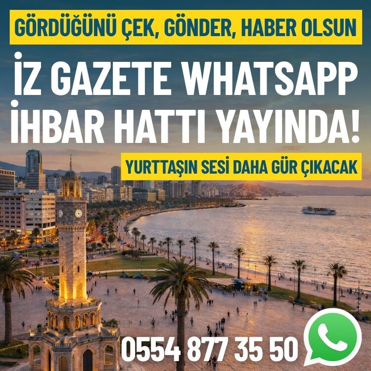Gördüğünü çek, gönder, haber olsun: İz Gazete WhatsApp ihbar hattı yayında!