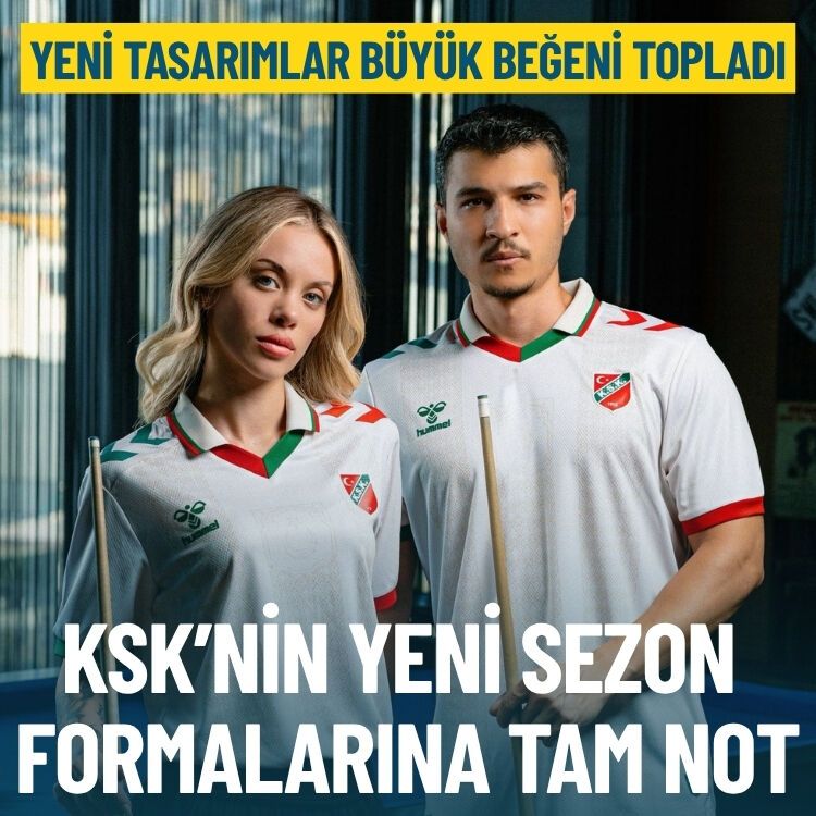 Taraftardan KSK’nin yeni sezon formalarına tam not: Türk bayrağı detayı dikkat çekti