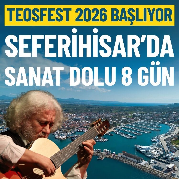Seferihisar’da sanat dolu 8 gün: TeosFest 2026 başlıyor