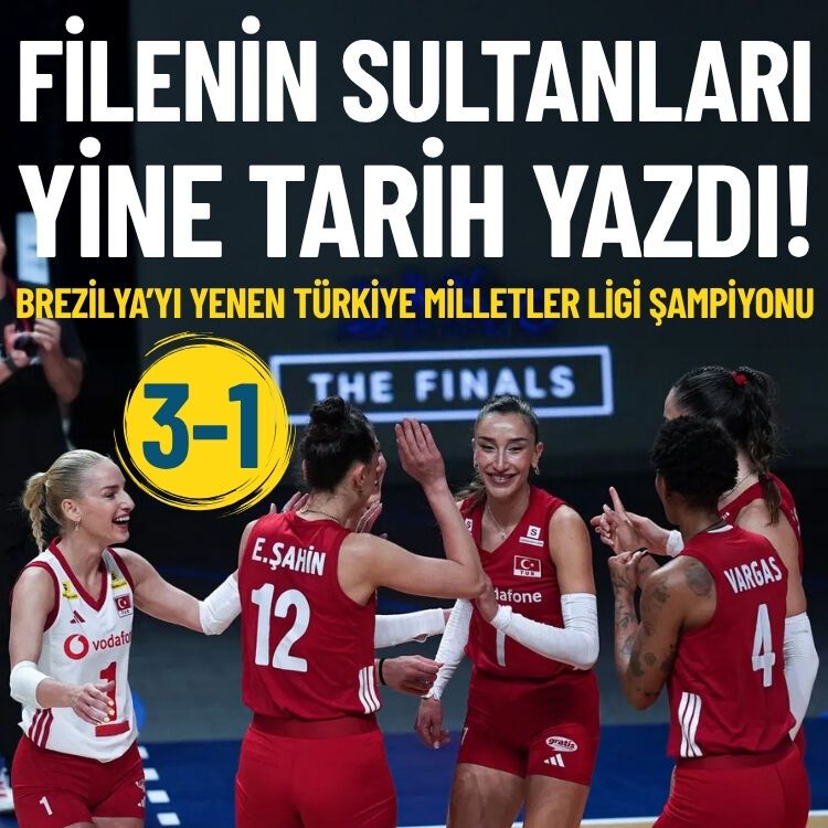 Filenin Sultanları Milletler Ligi’nde tarih yazdı: İkinci şampiyonluk geldi
