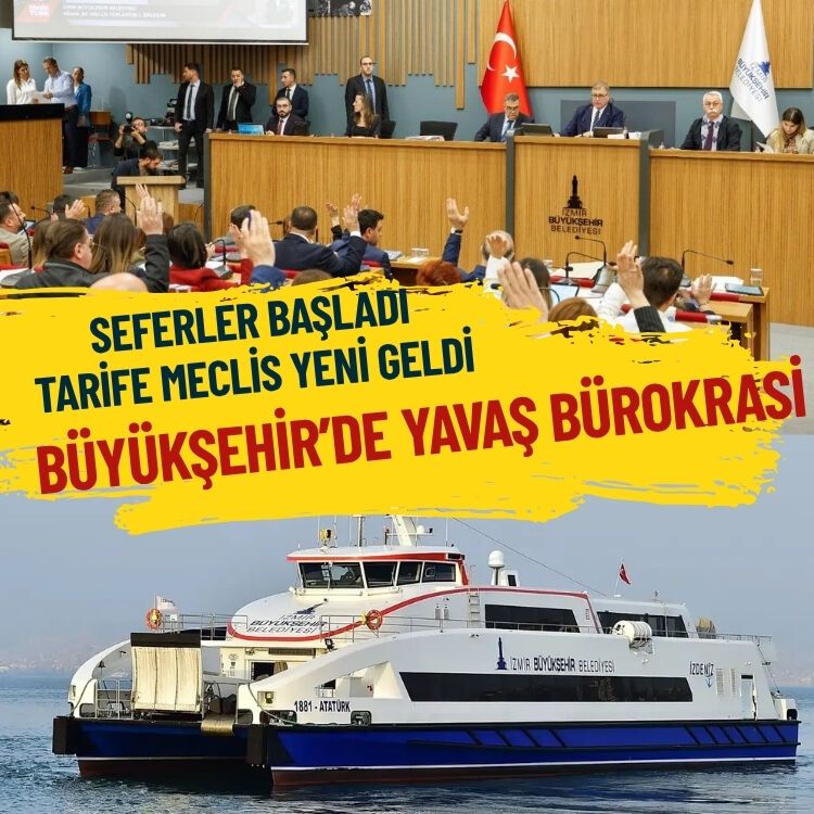 Seferler başladı ama tarifesi meclise yeni geldi… Büyükşehir’de yavaş bürokrasi